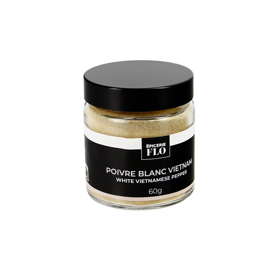 Poivre blanc du Vietnam en poudre - 60g