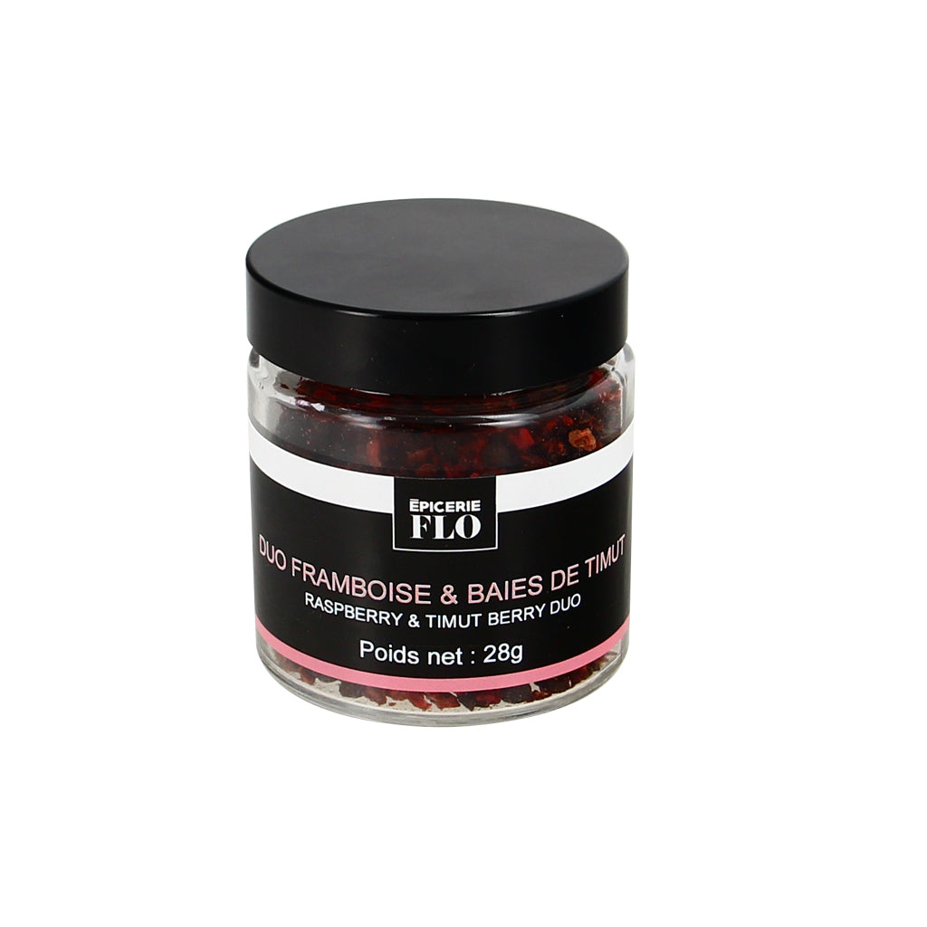 Duo de framboise et baie de timut - 28g
