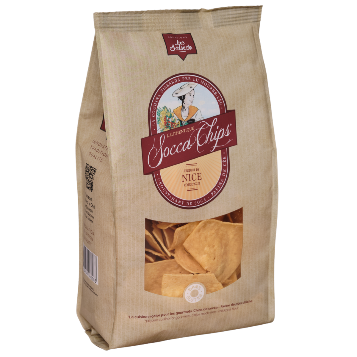 Socca chips de pois chiche - 120g
