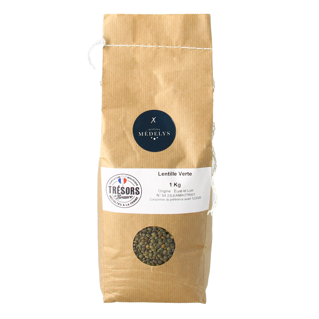 Lentille verte de Beauce - 1kg