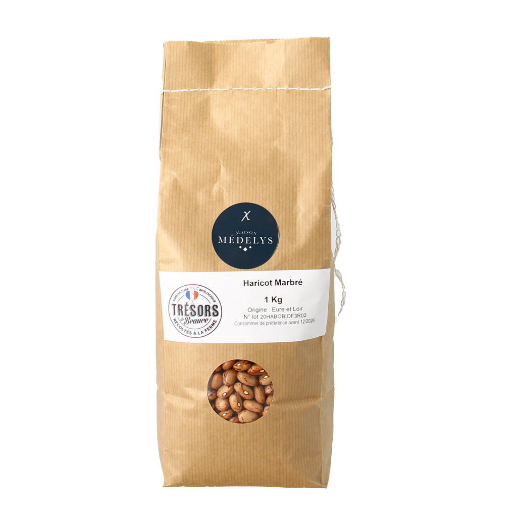 Haricot marbré de Beauce - 1kg