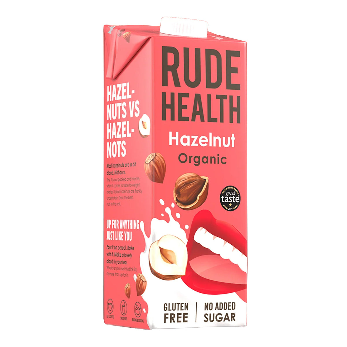 Boisson aux noisettes bio Rude Health - 1L