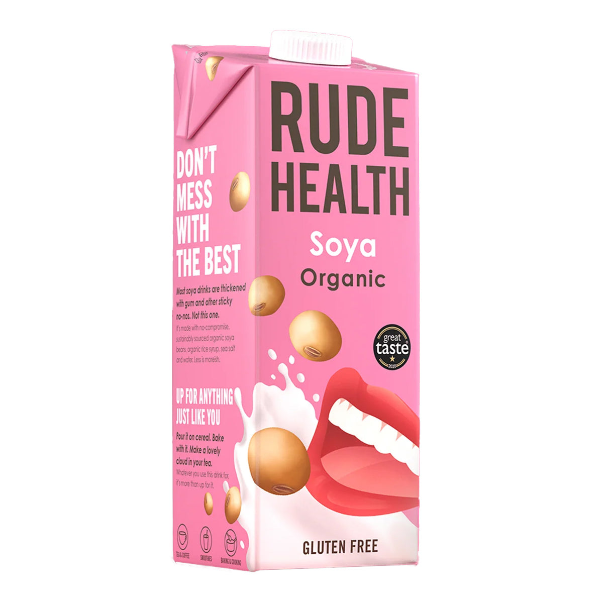 Boisson au soja bio Rude Health - 1L