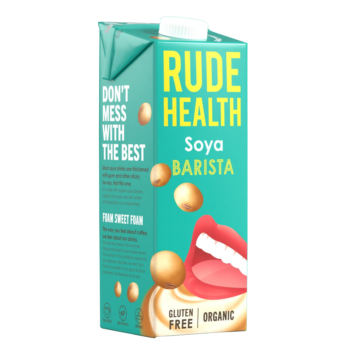 Boisson Barista au soja bio Rude Health - 1L