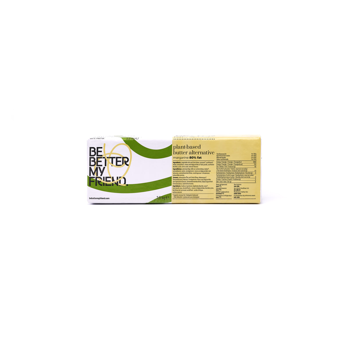 Be Better alternative végétale au beurre - 2.5kg