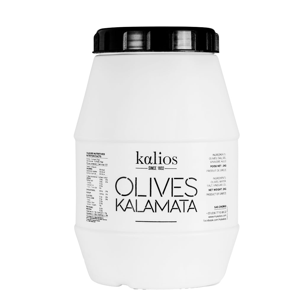 Olives kalamata en saumure - 2kg NE