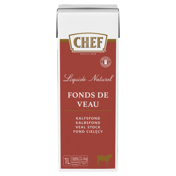 Fonds de veau naturel - 1l