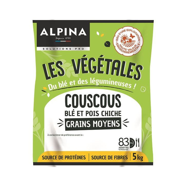 Couscous végétal de blé et pois chiche - 5kg