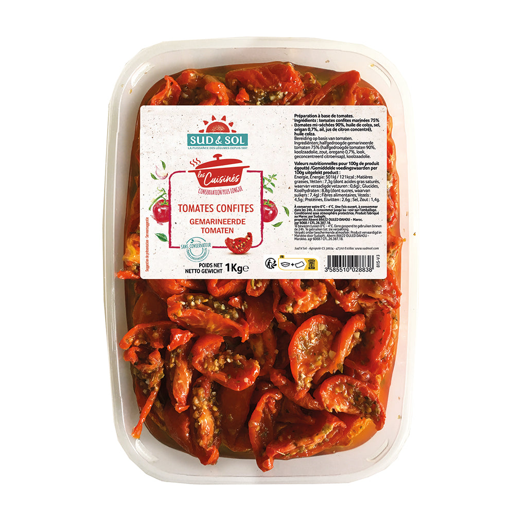 Tomates confites Les Cuisinés - 1kg