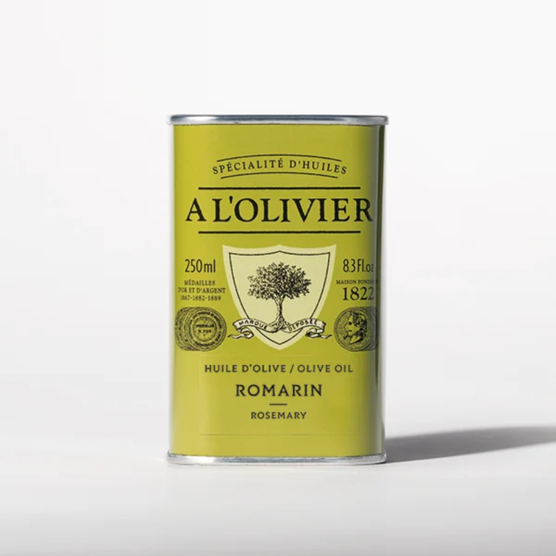 Huile d'olive infusée au romarin - 25cl