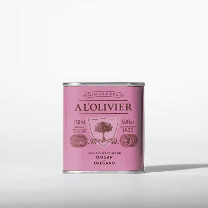 Huile d'olive infusée à l'origan - 15cl