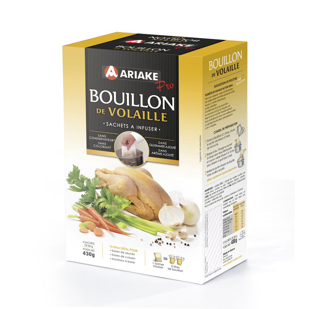 Bouillon de volaille Ariaké  - 5x86G