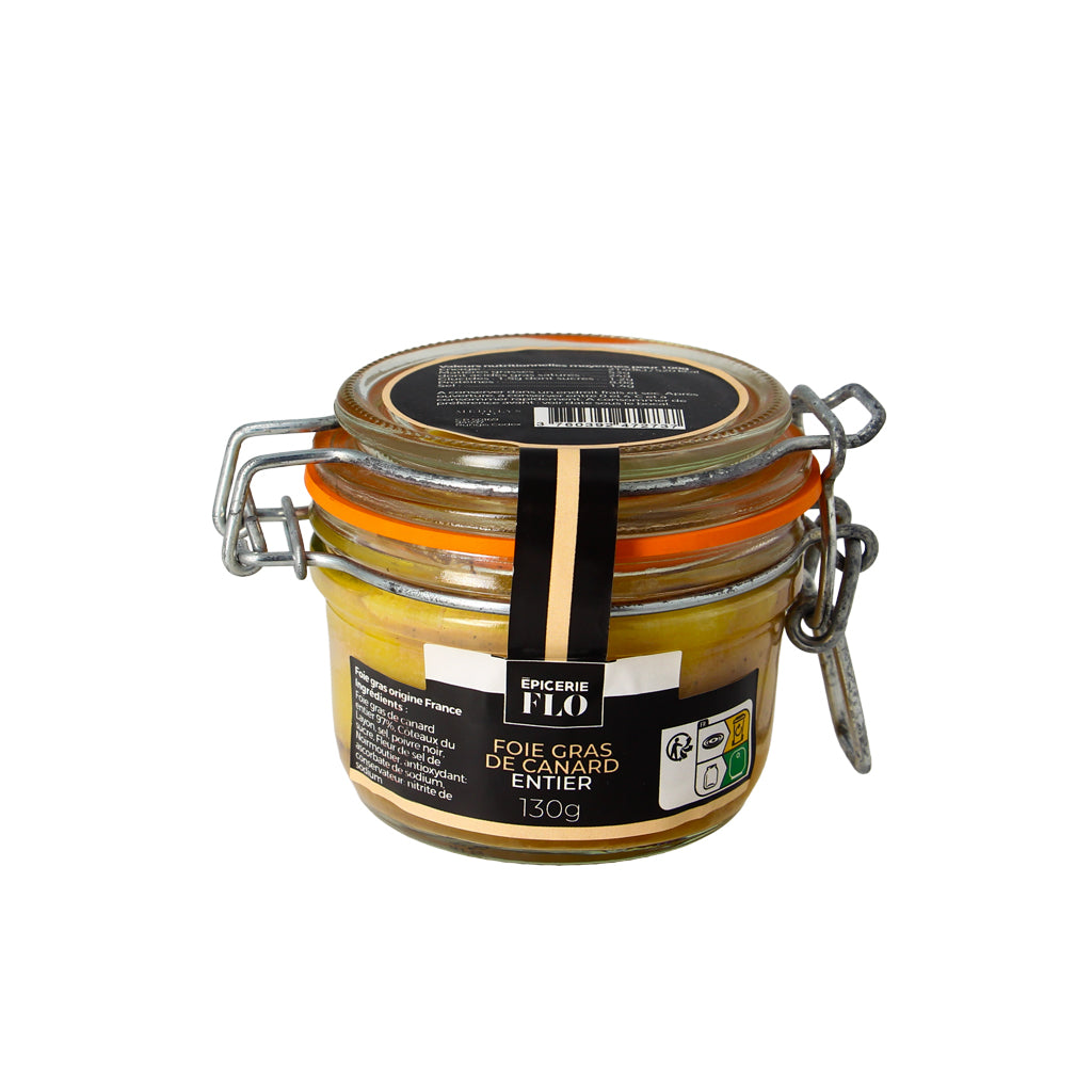 Whole duck foie gras - 130g