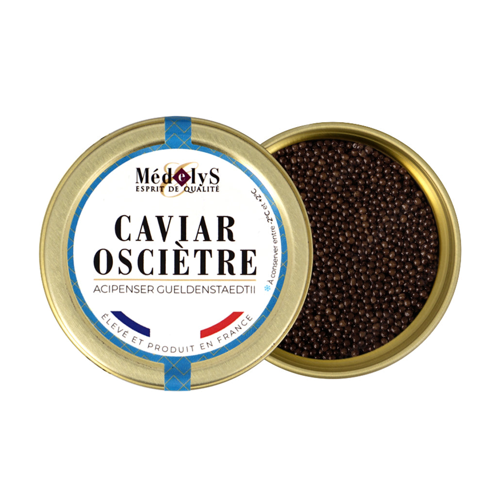 Caviar Osciètre français - 125g
