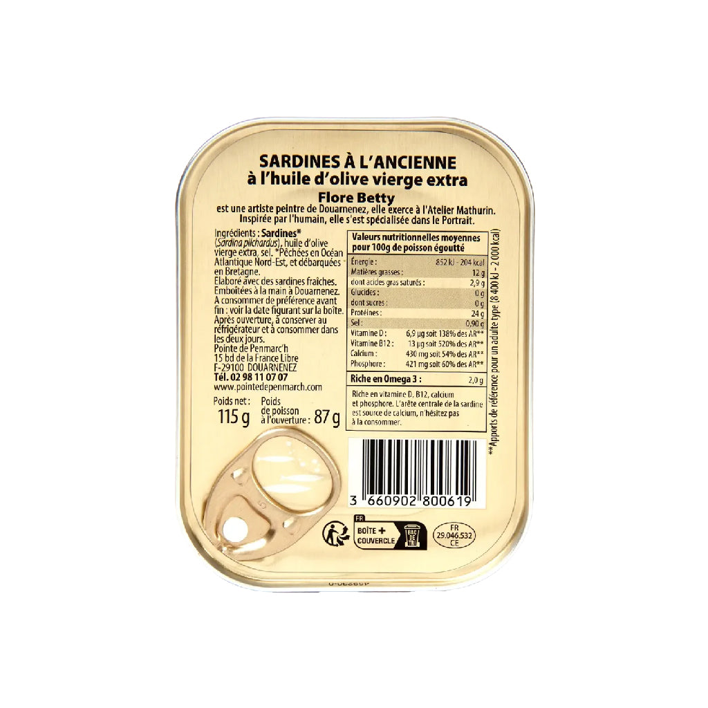 Sardines millésimées 2024 Le Marin - 115g