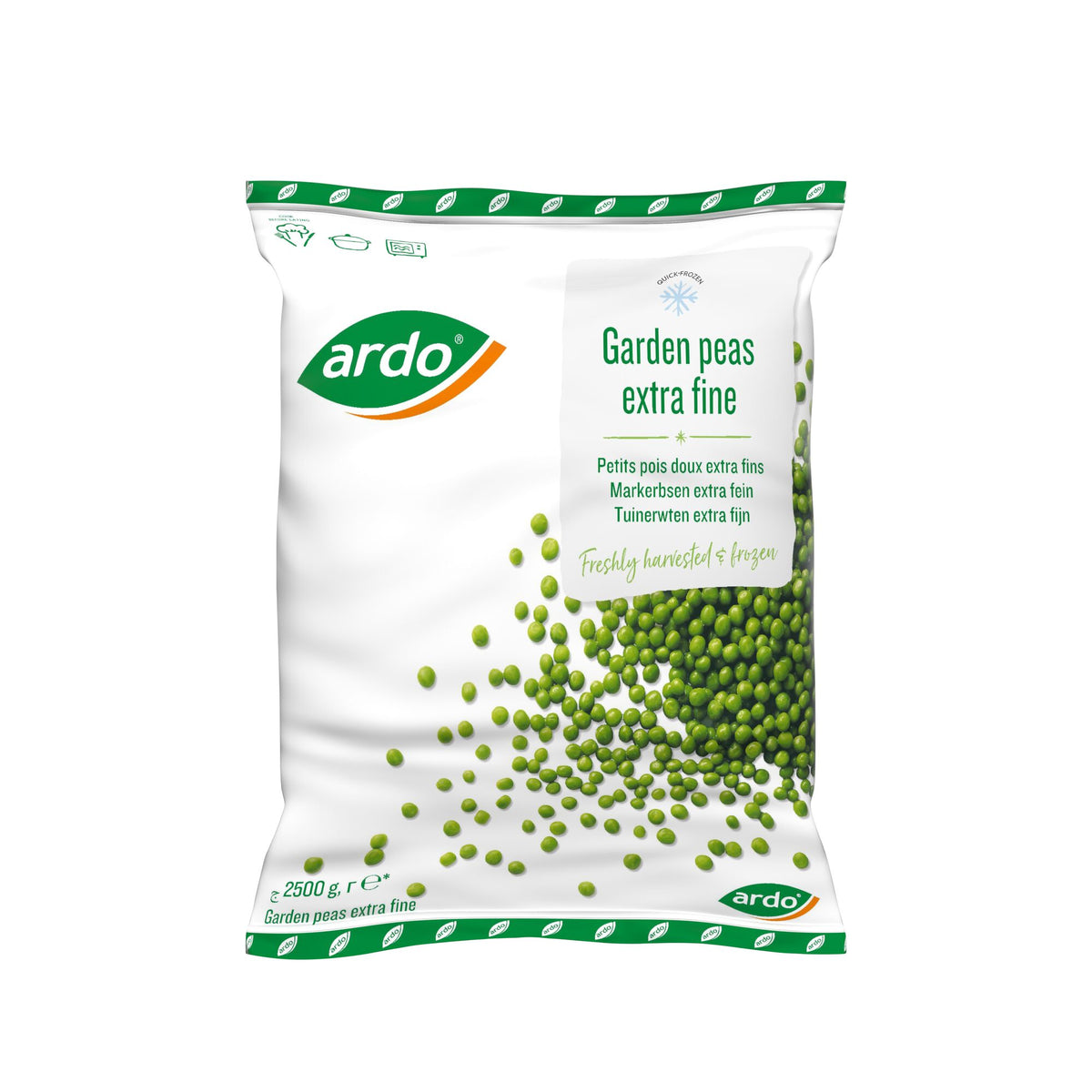 Petits pois extras fins - 2.5kg