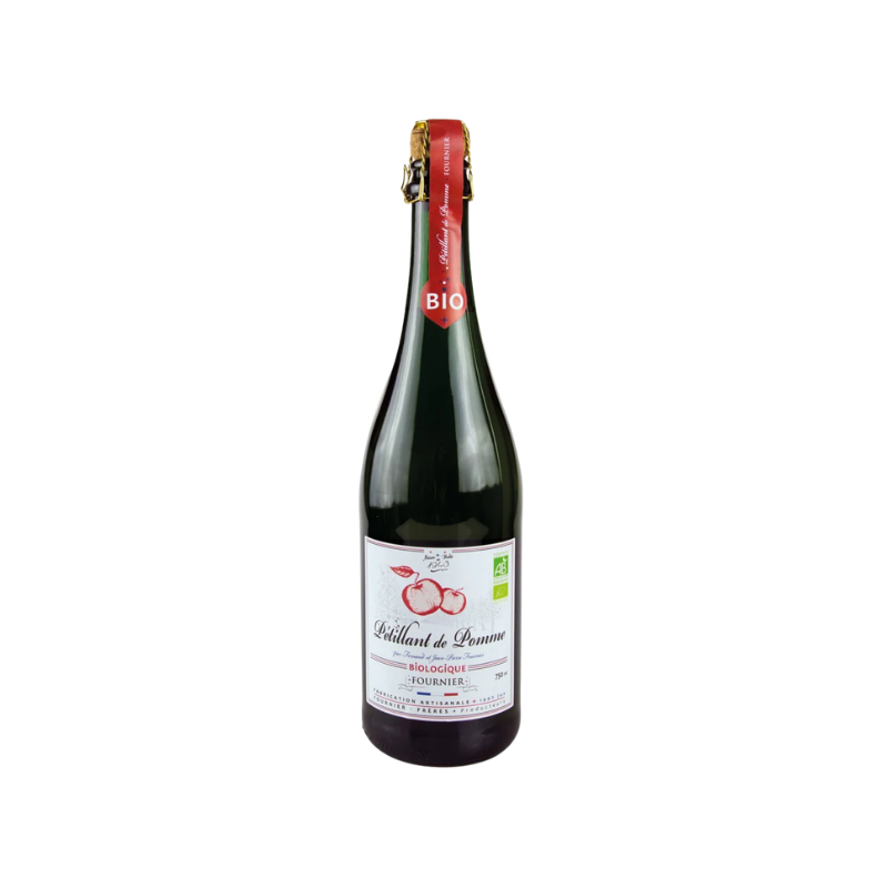 Jus pétillant de pomme bio - 75cl