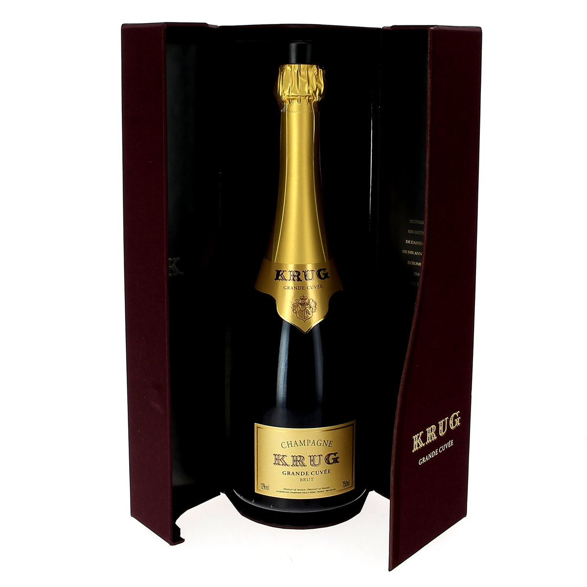 Champagne brut Krug La Grande Cuvée avec coffret - 75cl