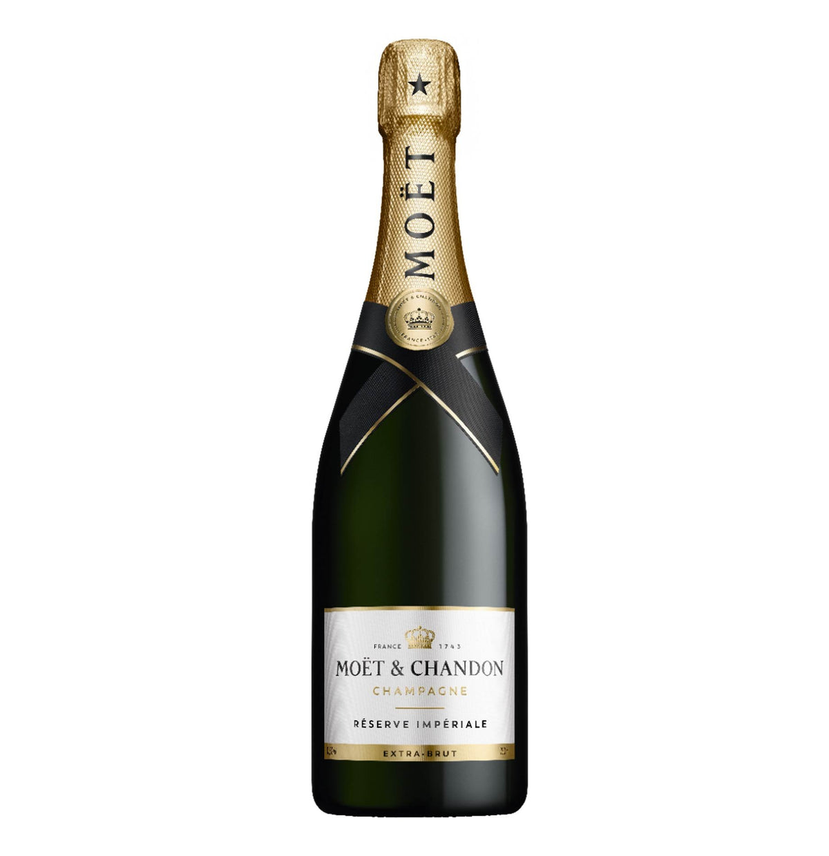 Champagne extra brut Moët & Chandon Réserve Impériale - 75cl