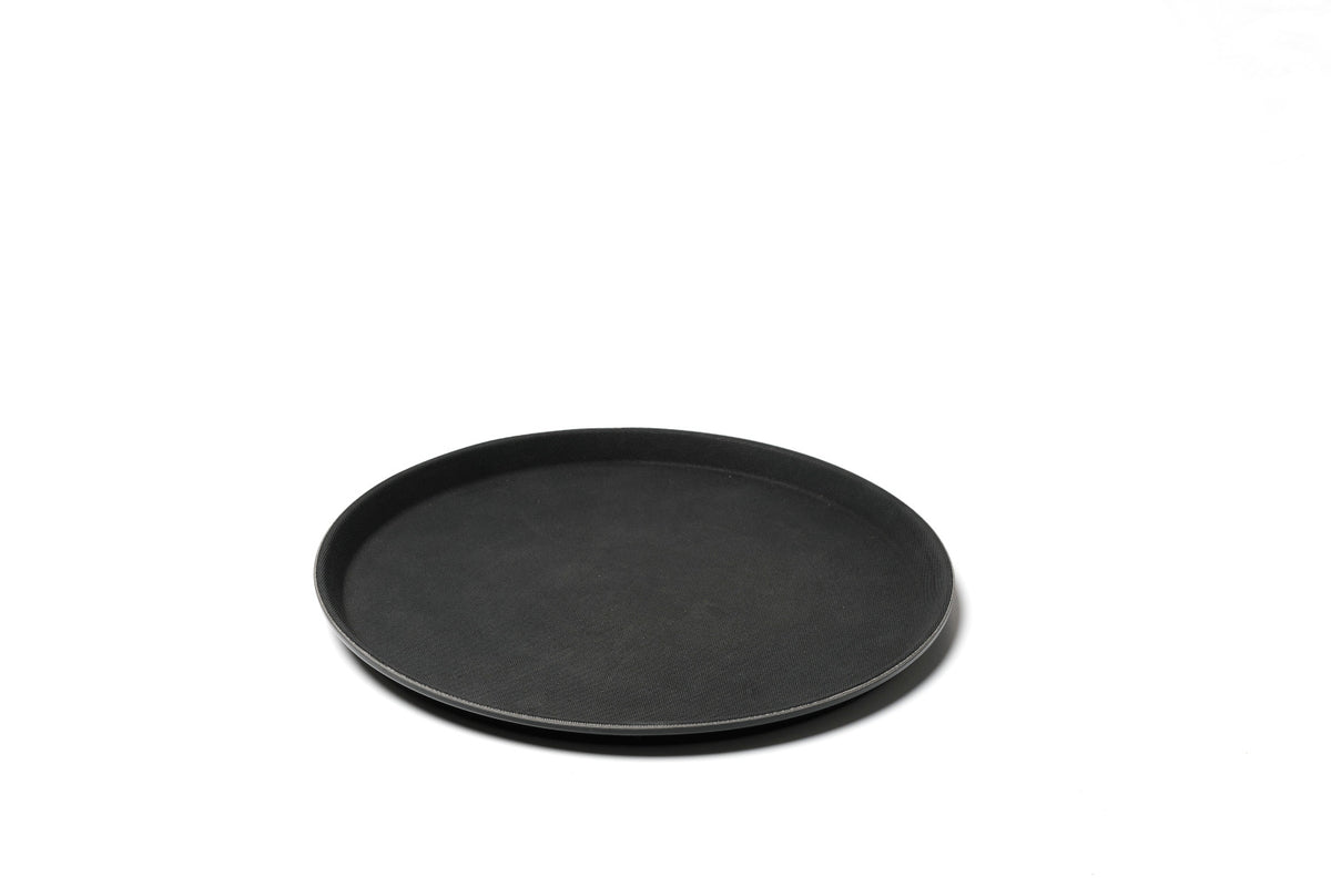 Plateau rond antidérapant - Noir - Ø 40 cm ( 501661 ) (1 X 1 unité )