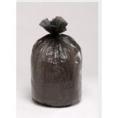 Sac poubelle 20L- Haute densité - Noir 45x45cm ( D03480 ) (1 X 1000 unités )