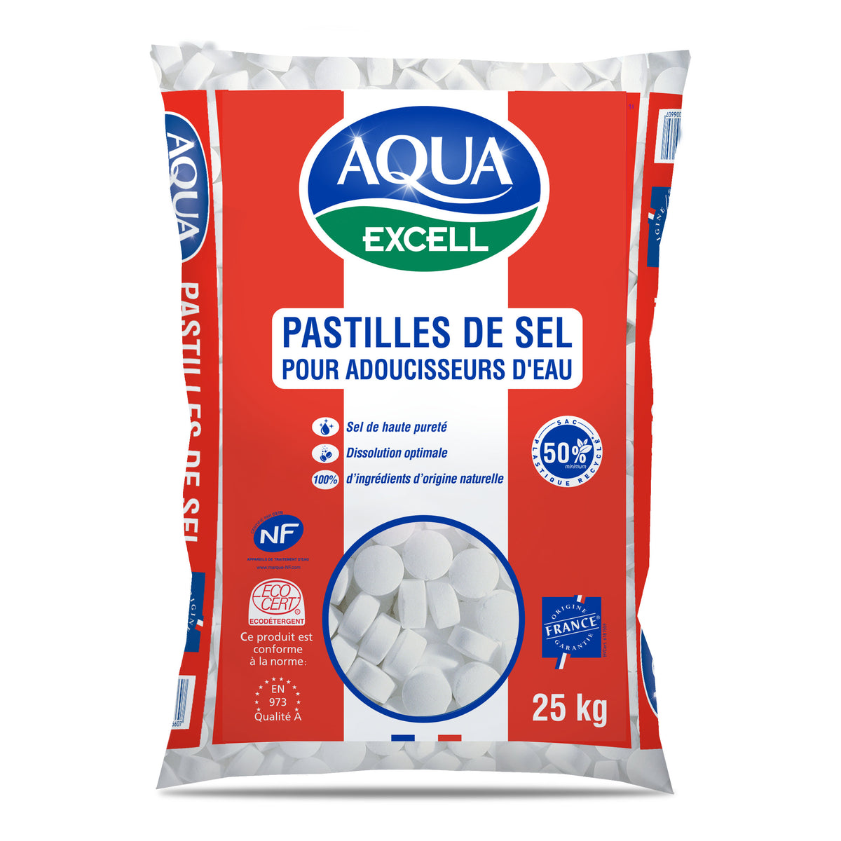 Sac 25 kg - Sel adoucisseur - Resimax ( 005001 ) (1 X 1 unité )