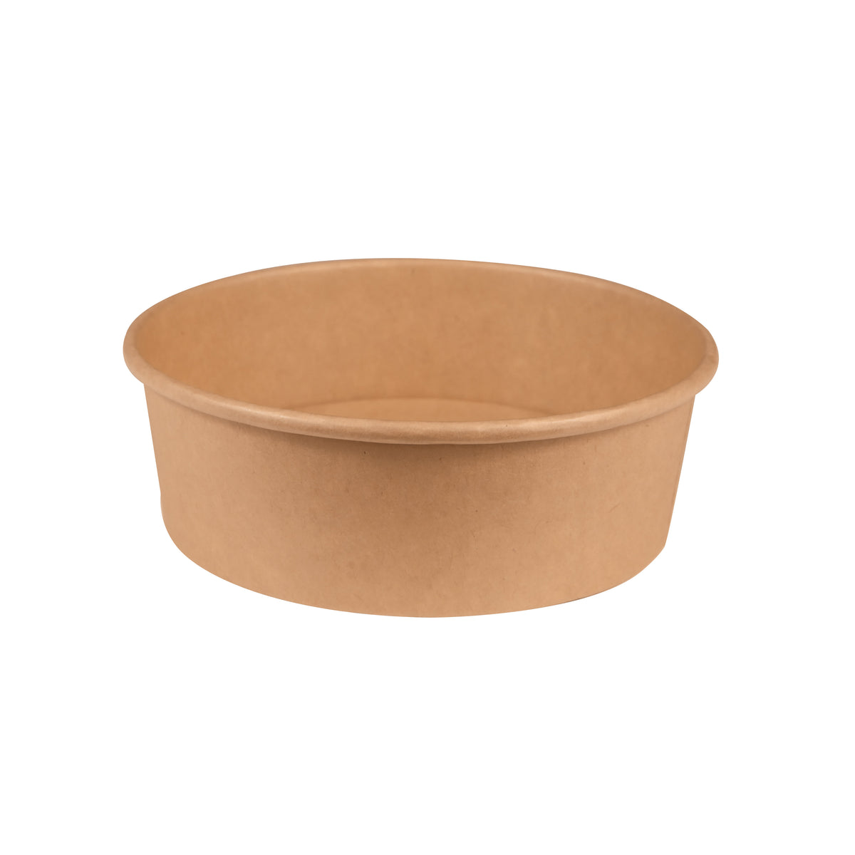 Boîte à salade 500  ml - ø15x5 cm - Kraft brun ( 949247 ) (1 X 300 unités )