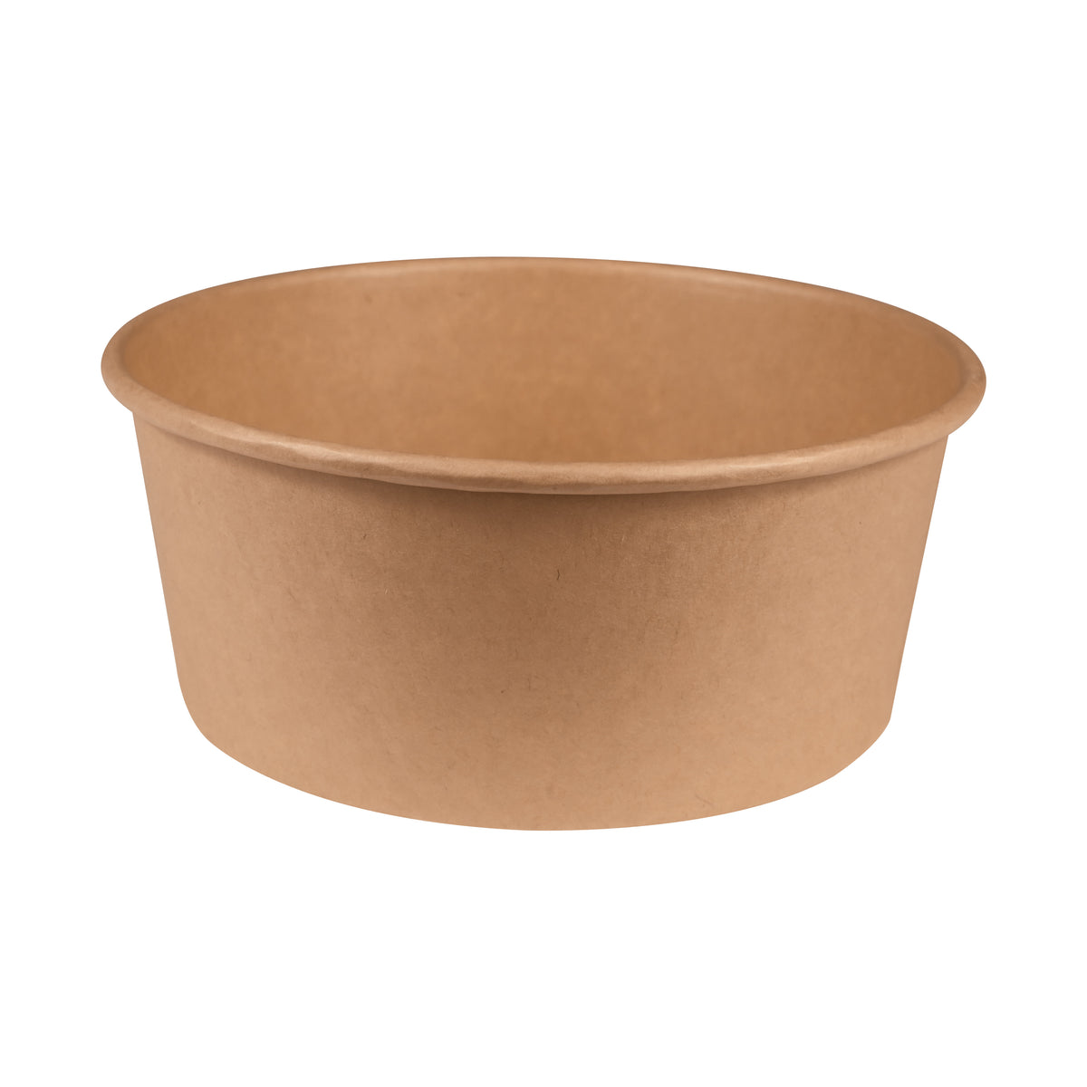 Boîte à salade 1250 ml - ø17,6x7 cm - Kraft brun ( 949250 ) (1 X 300 unités )