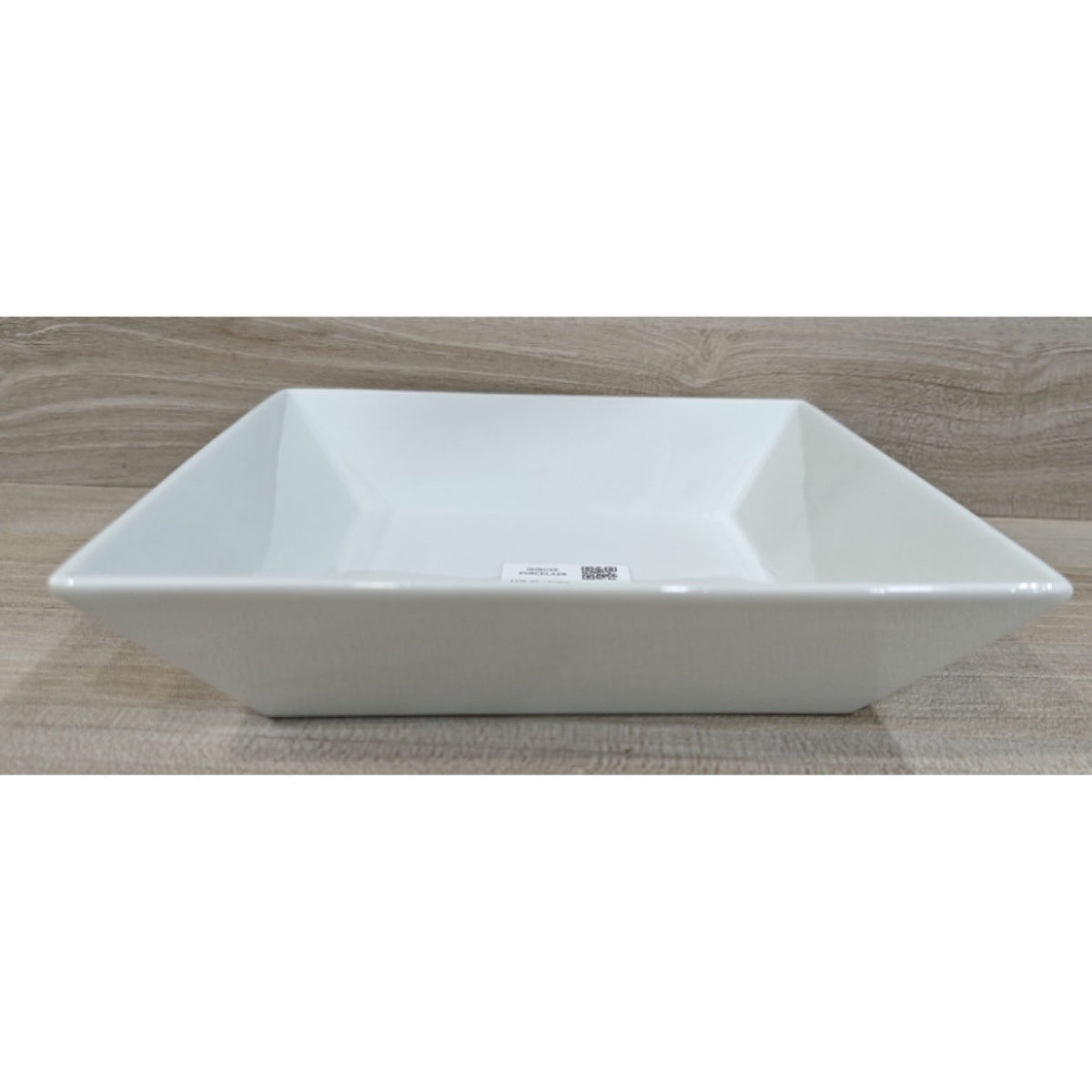 Salad bowl carré - Porcelaine 20x20x4,5 cm - Pyros ( E37528 ) (6 X 1 unité )