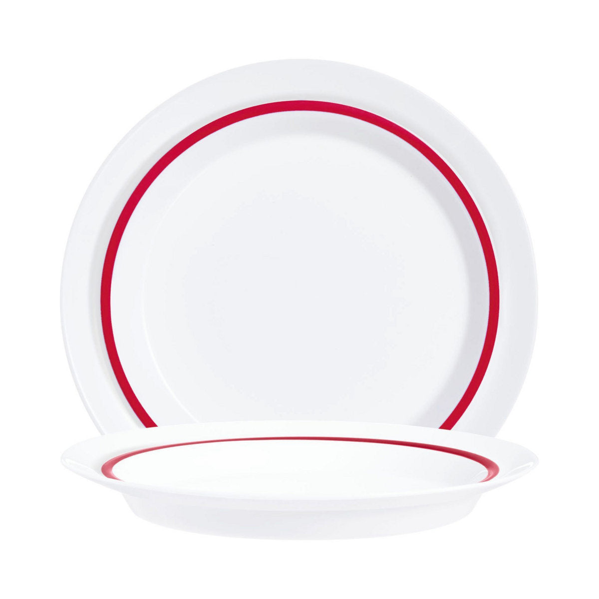 Assiette plate - Verre trempé ø 23 cm - Autonomy ( E44179 ) (12 X 1 unité )