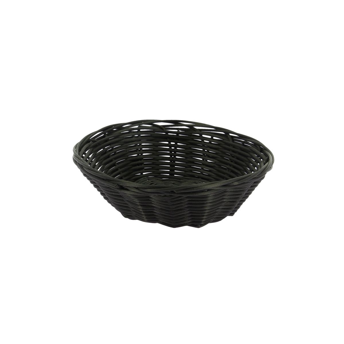 Corbeille ronde - Polypropylène ø 18x5 cm - Noir ( E38023 ) (1 X 1 unité )