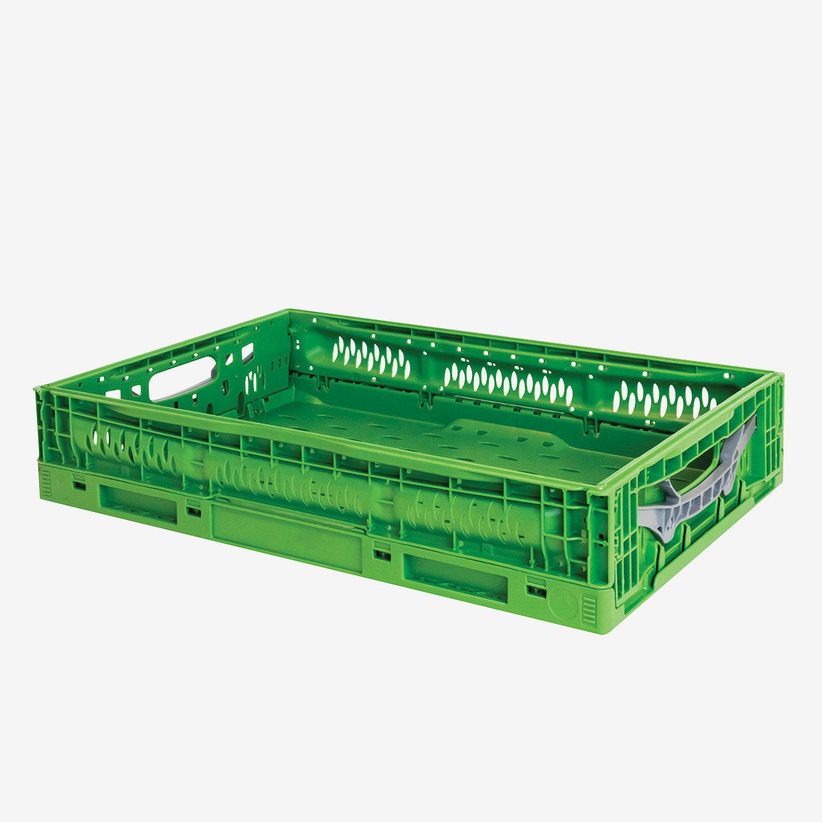 Caisse pliable empilable 23 L - 600x400x120 mm ( E37417 ) (1 X 1 unité )