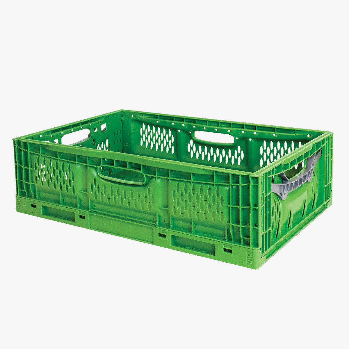 Caisse pliable empilable 35 L - 600x400x180 mm ( E37418 ) (1 X 1 unité )