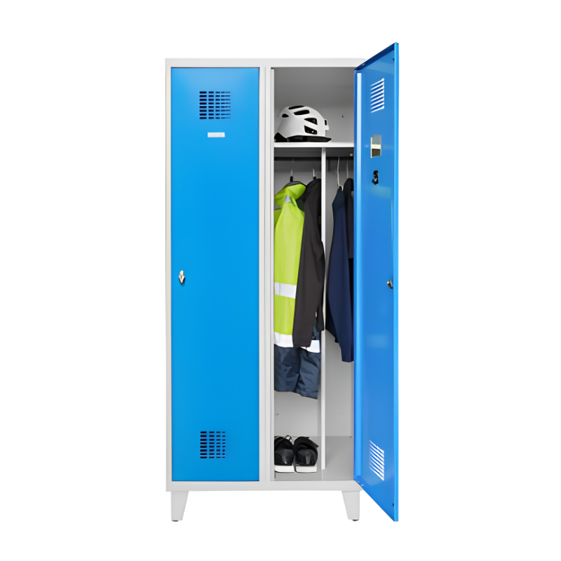 Vestiaires 52/2/PS/NEW 2 personnes - 800 x 500 x 1940mm ( 941400 ) - (1 X 1 unité )