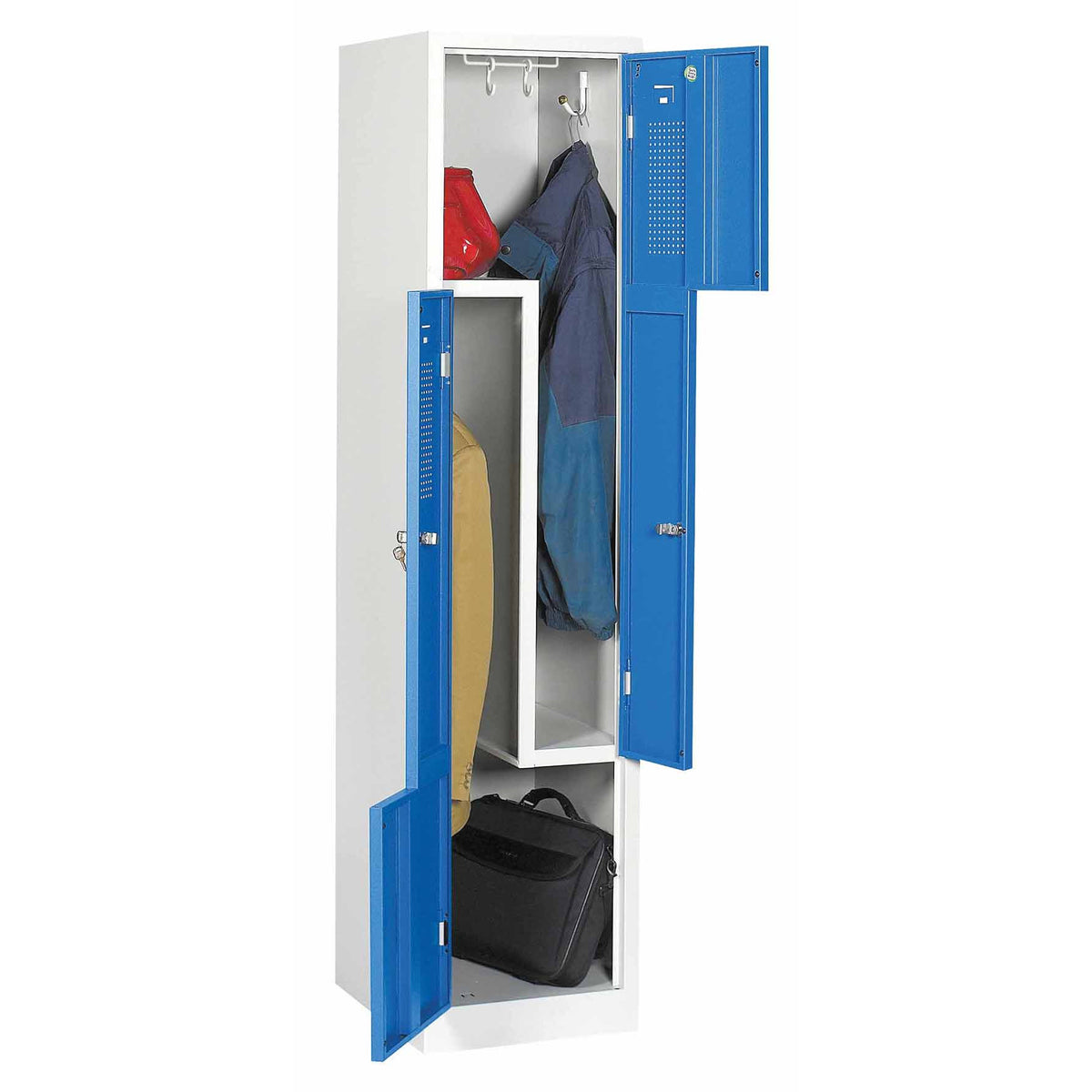 Vestiaires 32/L2P 2 personnes - 415x500x1800mm ( 941404 ) (1 X 1 unité )
