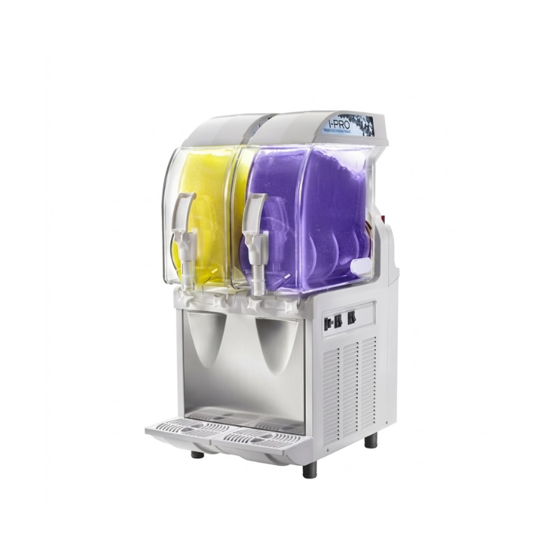Machine à granité 2 x 11L- 400 x 580 x 870 mm - I-Pro 2 M ( E36970 ) (1 X 1 unité )