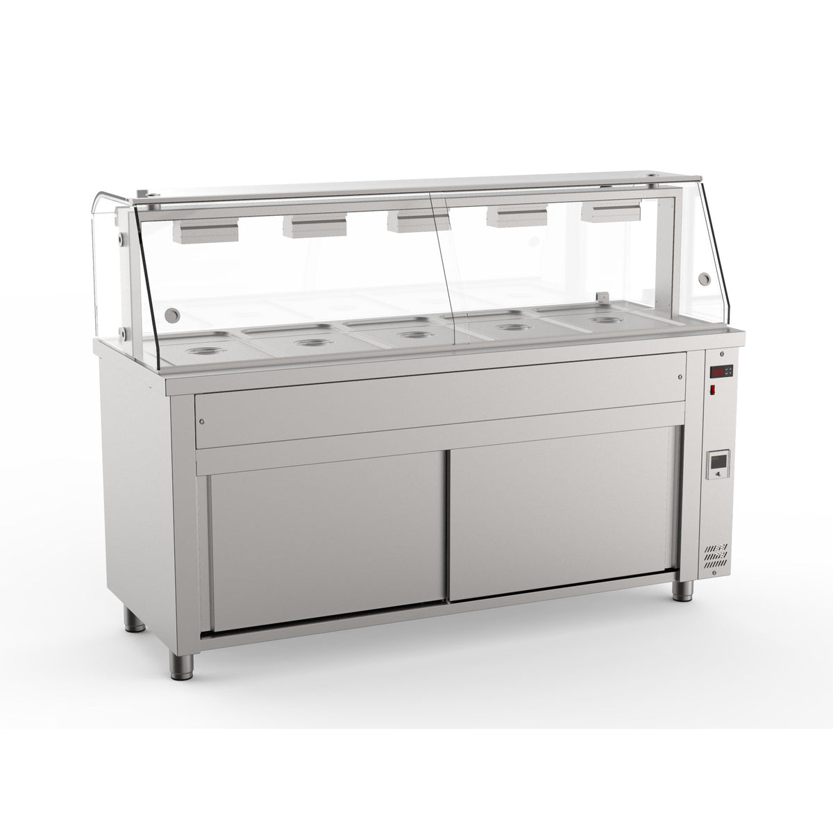 Bain marie +90°C - 1792x700x1313 mm ( B62718 ) (1 X 1 unité )