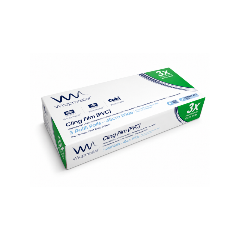 150763 - Cling film refill 4cm x 300m for wrap - 3 x 1 unit