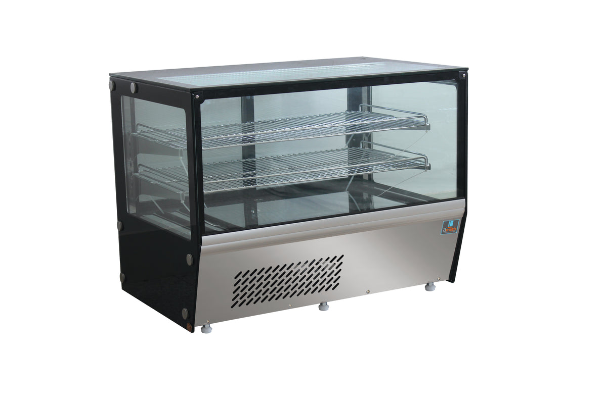 Vitrine réfrigérée droite +3° à +8°C -873x576x678mm ( E17201 ) (1 X 1 unité )