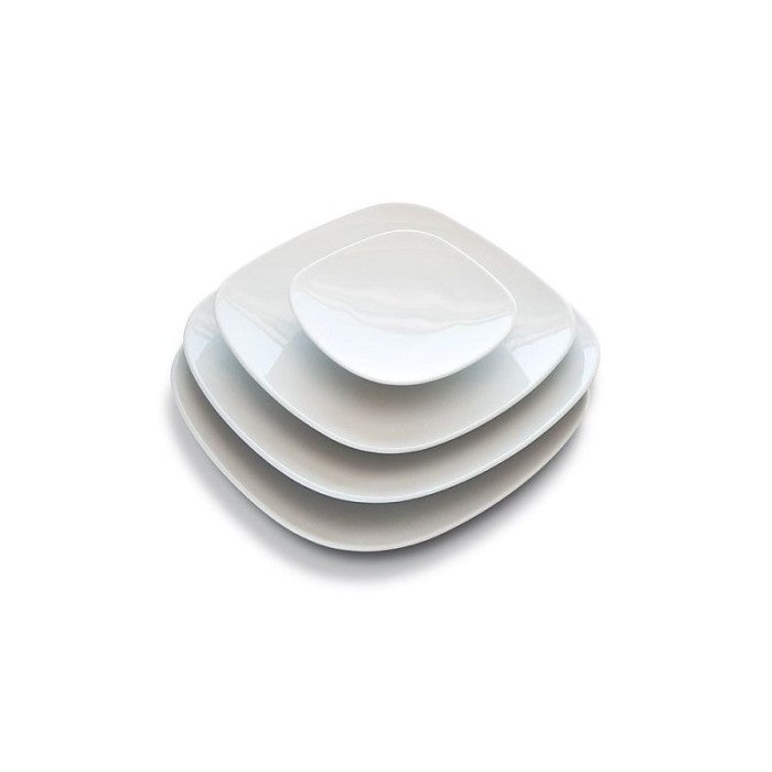 Assiette à pain - Porcelaine 17x17 cm - Danubio ( E24220 ) (10 X 1 unité )