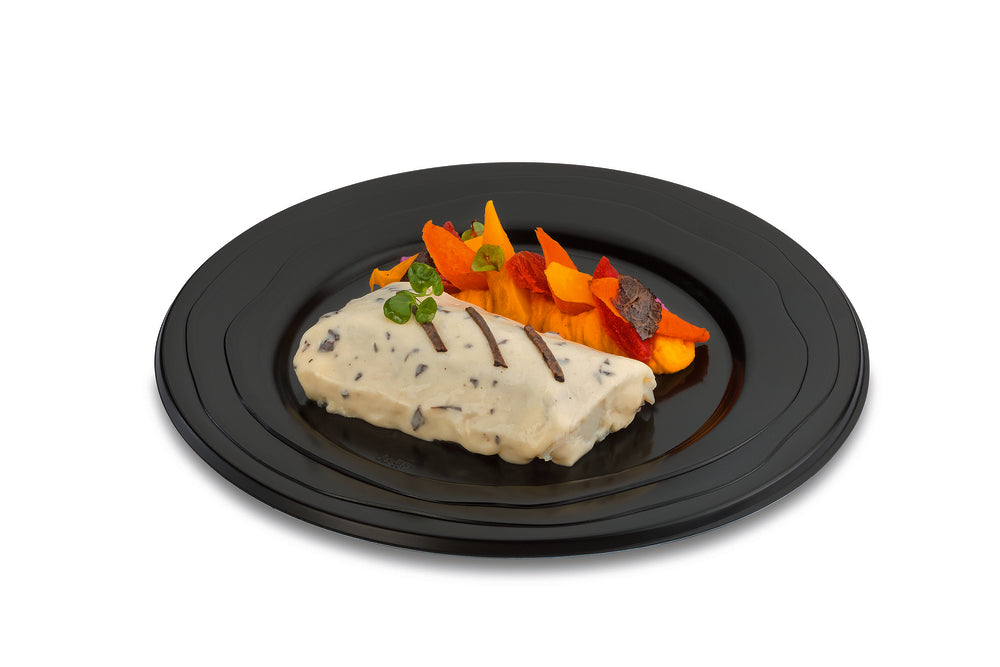Assiette réutilisable - Polypropylène ø18,5cm -Noir ( 153082 ) (5 X 20 unités )