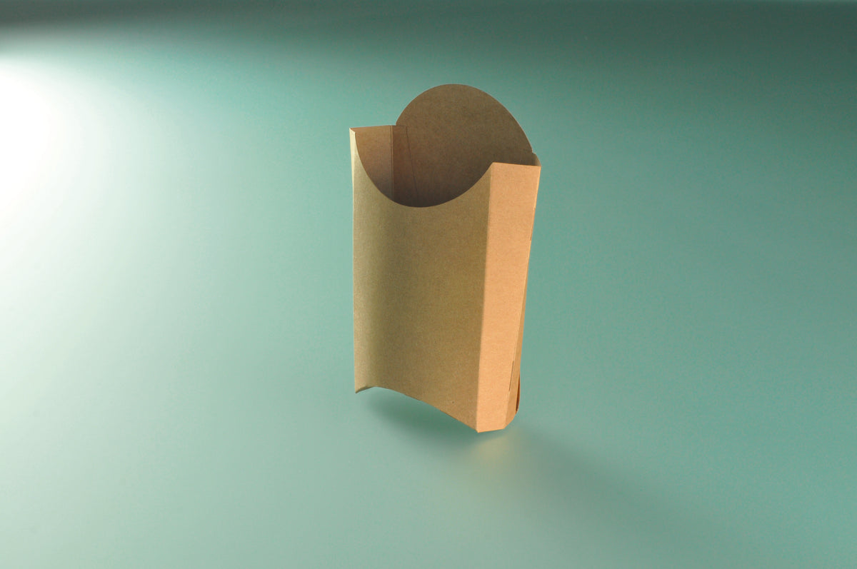 French Fry Cone - Brown Kraft - Large 8.7x13.3x17 cm (949201) (10 X 100 units)
