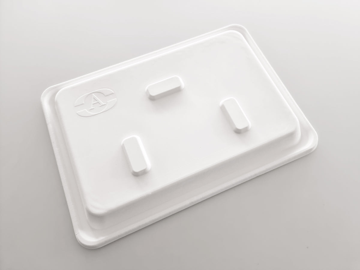 Meal Tray with Lid - Sugarcane Fiber (949205) (4 X 50 units)