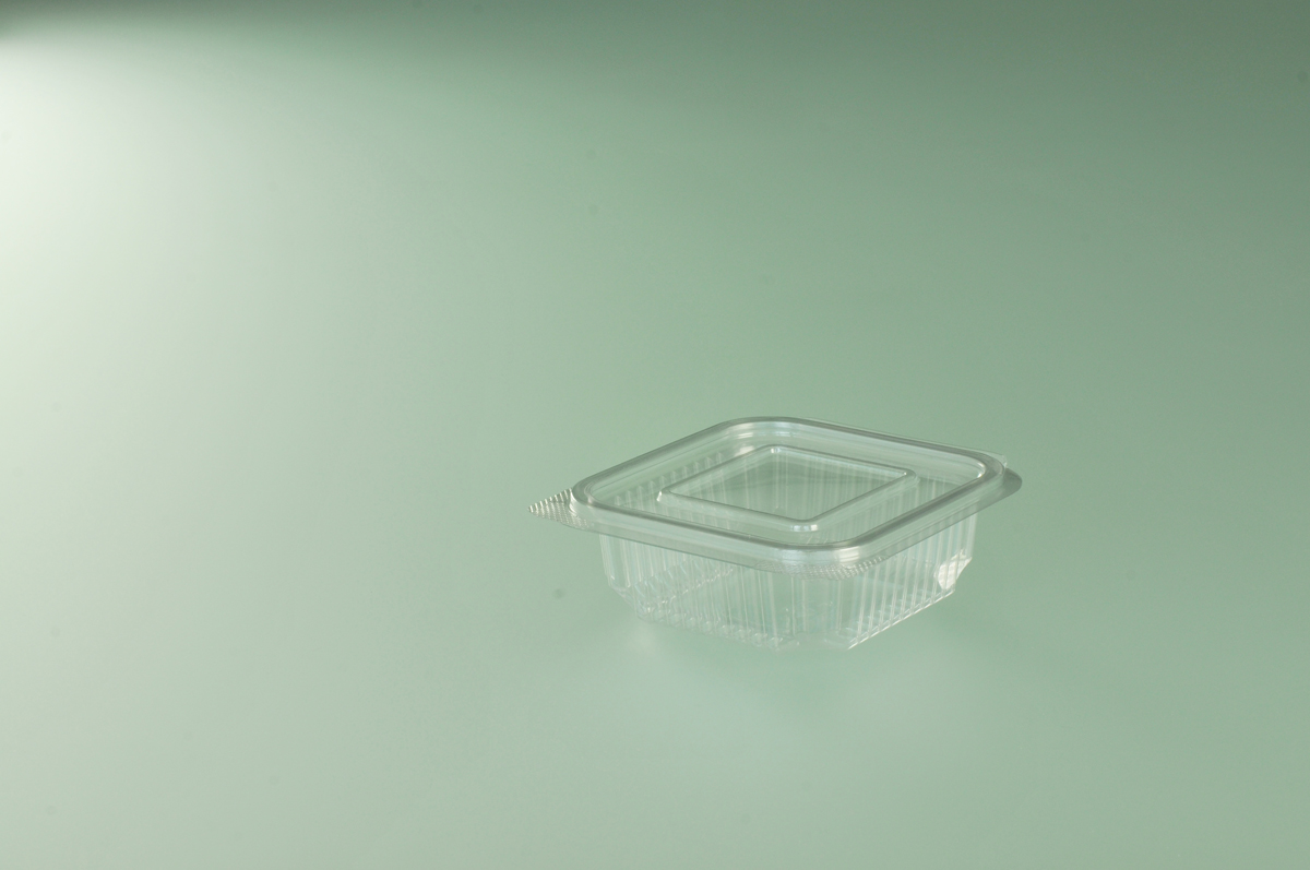 Tray + lid 250g - 12.8x11.7x4.5cm ( 948805 ) (12 X 50 units)