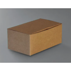 Boîte à déjeuner 1500 ml - Kraft brun 21,5x15,7x5 cm ( 949255 ) (4 X 50 unités )