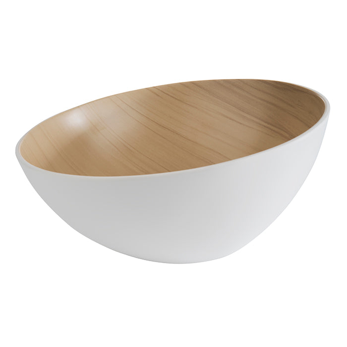 Saladier 2,6L -Mélamine blanc ø28,5x14cm- Frida Lock ( 106861 ) (1 X 1 unité )