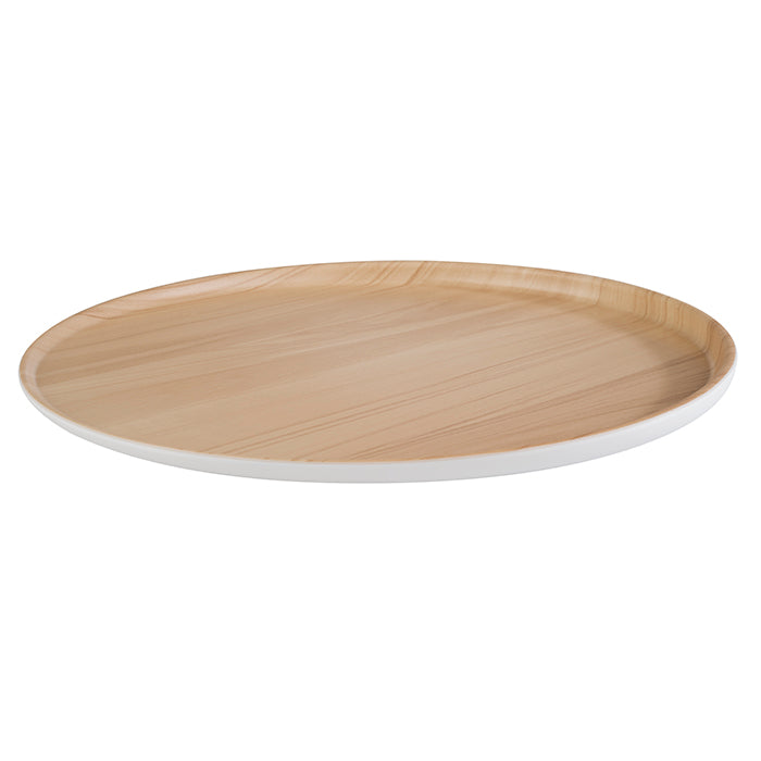 Plat - Mélamine blanc ø31,5x2,5 cm - Frida Lock ( 106865 ) (1 X 1 unité )