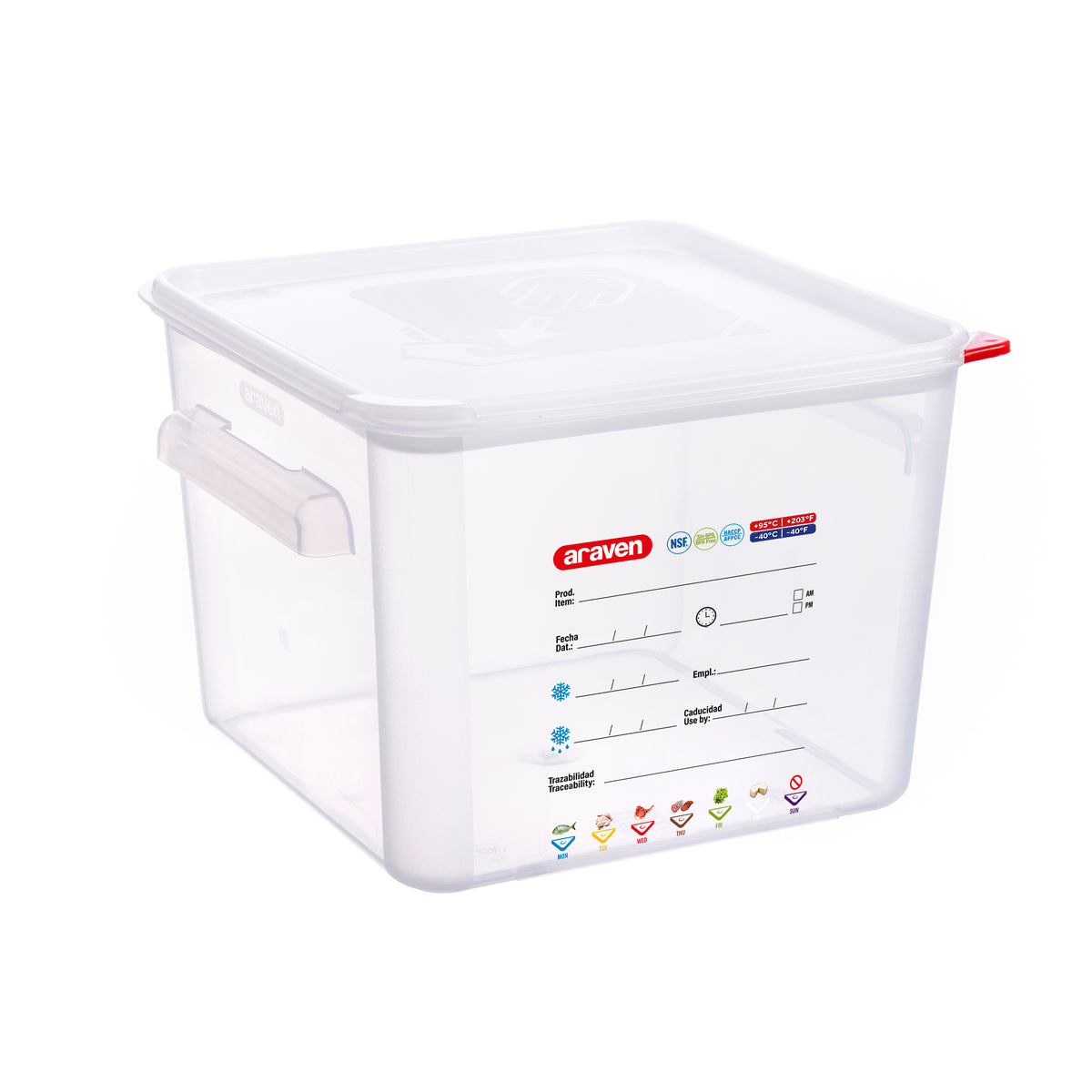 Tray 12 L - 580x325x415 mm - Polypropylene ( 633104 ) (1 X 1 unit )