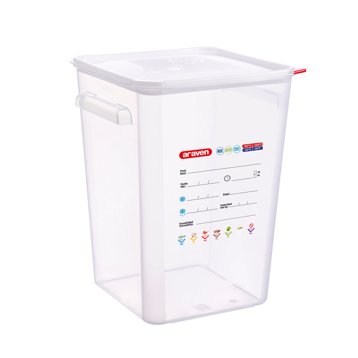 Tray 22 L - 580x325x615 mm - Polypropylene ( 633106 ) (1 X 1 unit )
