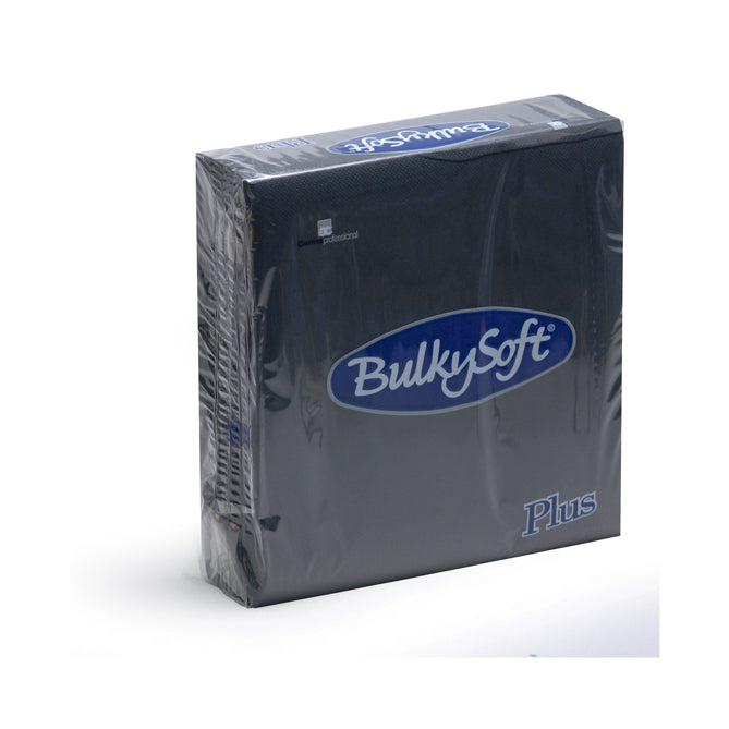 Napkin 38x38 cm - Point-to-point - 2-ply - Black ( 006776 ) (36 X 40 units )
